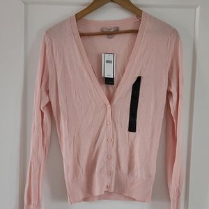 Banana Republic light pink cardigan